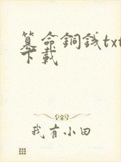 篡命铜钱txt下载