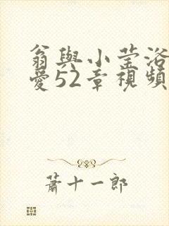 翁与小莹浴室欢爱52章视频