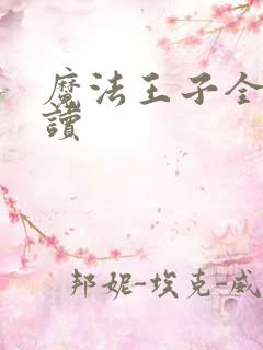 魔法王子全文阅读