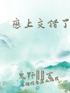 恋上交错了的诗