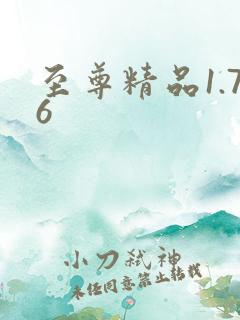 至尊精品1.76