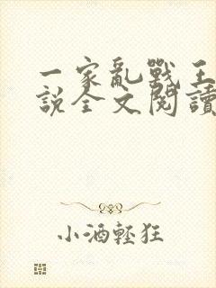 一家乱战王芳小说全文阅读