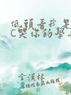 低头看我是怎么C哭你的学长