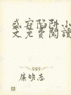 盛宠陷阱小说全文免费阅读