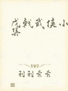 戊戟武侠小说全集