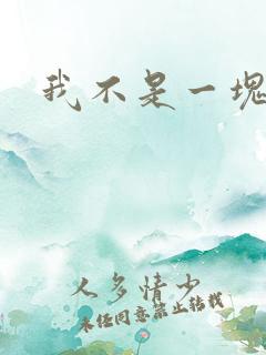 我不是一块石头