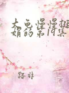 大龟慢慢挺进张娟的第19集