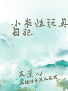 小米性玩具羞辱日记