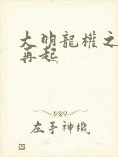 大明龙权之风云再起