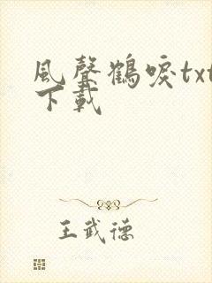 风声鹤唳txt下载