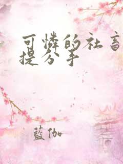 可怜的社畜周颂提分手