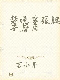 楚晚宁张腿放棋子磨角