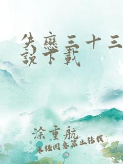 失恋三十三天小说下载