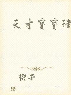 天才宝宝律师妈