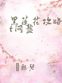 黑莲花攻略txt网盘