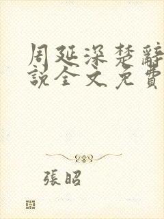 周延深楚辞的小说全文免费阅读