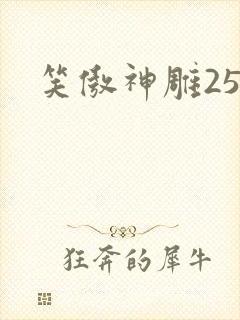 笑傲神雕25