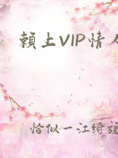赖上VIP情人