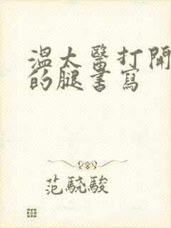 温太医打开眉庄的腿书写