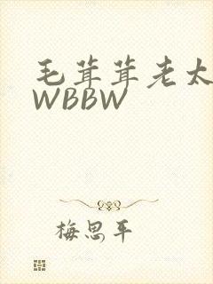 毛茸茸老太BBWBBW