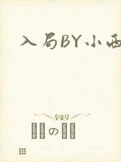 入局BY小西