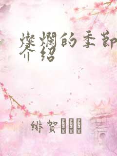 灿烂的季节剧情介绍