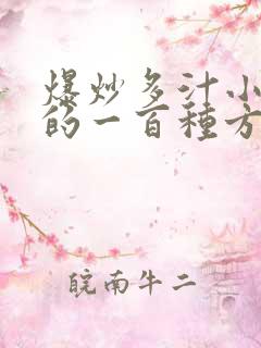 爆炒多汁小美人的一百种方法