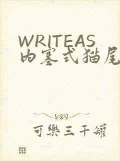 WRITEAS内塞式猫尾