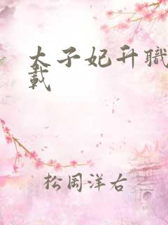 太子妃升职记下载