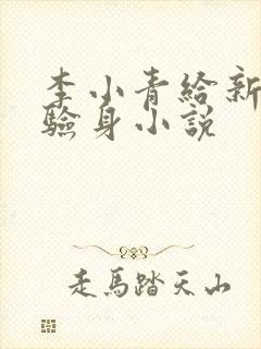 李小青给新媳妇验身小说