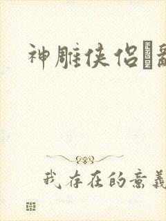 神雕侠侣婬乱版