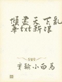 倾尽天下乱世繁华txt新浪