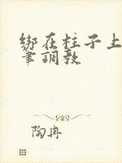 绑在柱子上用毛笔调教