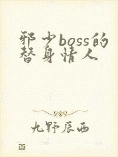 邪少boss的替身情人