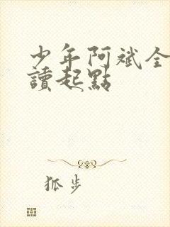 少年阿斌全文阅读起点