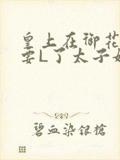 皇上在御花园里要L了太子妃