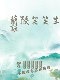 兰陵笑笑生的小说