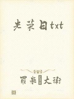 光荣日txt