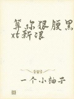 算你狠腹黑男txt新浪