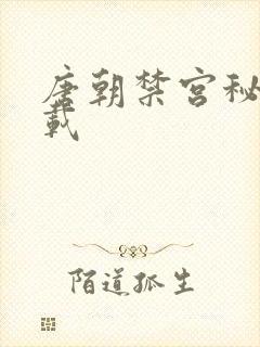 唐朝禁宫秘史下载