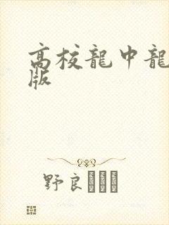 高校龙中龙无修版