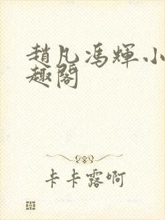 赵凡冯辉小说笔趣阁