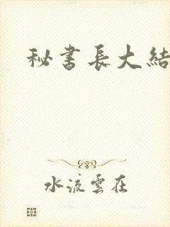 秘书长大结局