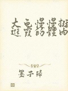 大龟慢慢挺进王进霞的体内