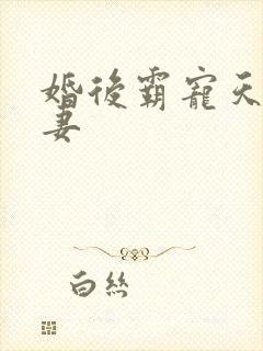 婚后霸宠天价小妻