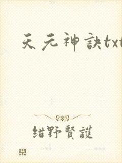 天元神诀txt