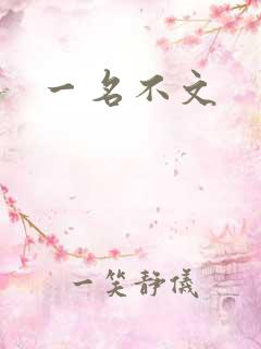 一名不文