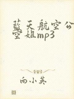 蓝天航空公司的空姐mp3