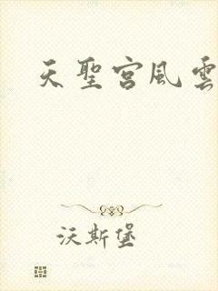 天圣宫风云录