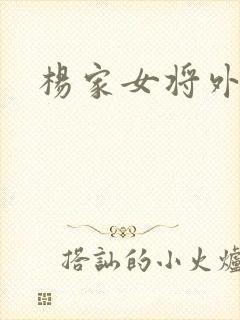杨家女将外传